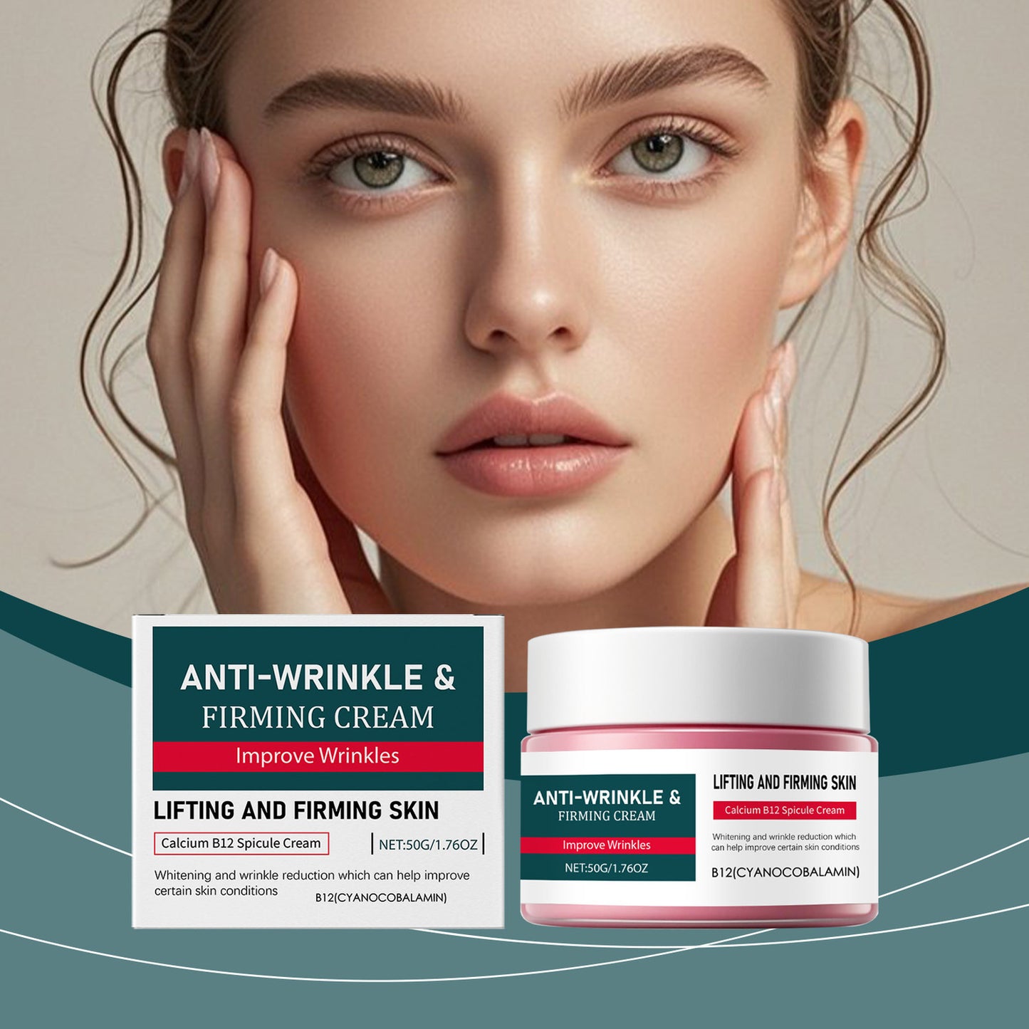 Collagen Renewal Cream  (B12 + Calcium Support Moisturizer)